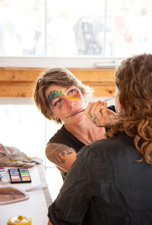 Fierté îles maquillage 